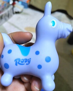 RODy　ソフビマスコット　パープル　ジャンク品　おもちゃ