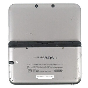 【中古】任天堂 ニンテンドー3DS LL シルバーXブラック SPR-S-VKAA [管理:1350011997]