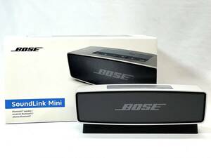 □【美品！音出し確認済】 BOSE SoundLink Mini Bluetooth スピーカー ポータブル サウンドリンク ミニ ワイヤレス □ W02-0626