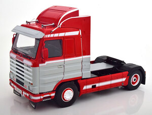 Road Kings 1/18 Scania 143 Streamline 1995 red white　ダイキャスト製　スカニア　トレーラーヘッド