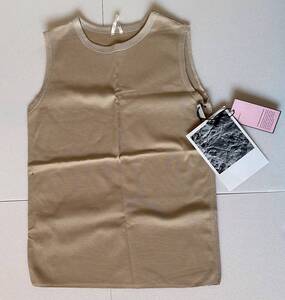 新品WANDERUNGワンデルグtanktopタンクトップ ・ベージュ