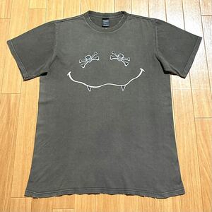 Number (N)ine 04ss ドリーム期 ダメージ加工 スカル スマイル プリント Tシャツ ナンバーナイン skull smile archive 2004ss size3