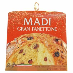 今年は早くも出ている冬の定番・ホリデーシーズン・クリスマスの定番　グラン パネトーネ　MADI 　イタリア製 1000g