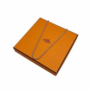 【良品】エルメス HERMES シルバー 925 チェーン ネックレス ヴィンテージ