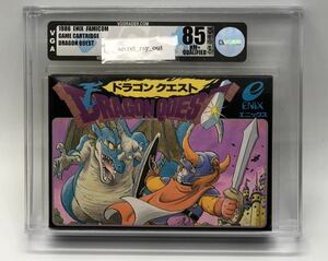 【希少】Dragon Quest VGA 85 NM+ 鑑定品 PSA WATA SNES SFC エニックス ドラゴンクエスト ファミコン