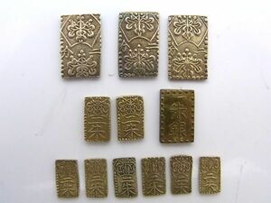 1円 古銭 二分判金 二朱判金 一朱銀 まとめ 日本の古銭 古銭 硬貨