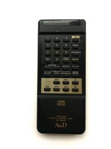  ★西 kE 16 除菌・簡易清掃済 A&D CDプレイヤー用 リモコン DP-9000 赤外線発光確認済☆★ 