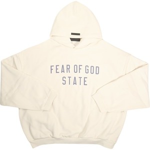 Fear of God フィアーオブゴッド ESSENTIALS Fleece Hoodie SHELL STATEロゴパーカー 白 Size 【XS】 【新古品・未使用品】 20803364