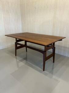 Vintage Trioh社 danish elevator teak table ヴィンテージ デンマーク エレベーターテーブル Kai Kristiansen/カイ・クリスチャンセン