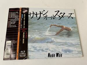 帯付き△△初回プレス/オリジナルLP復刻ジャケット＆高田文夫ライナーノーツ/サザンオールスターズ CD NUDE MAN△△