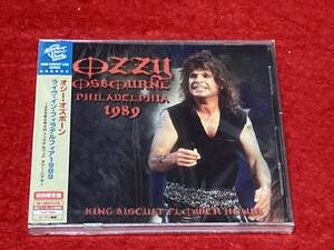 ☆彡新品 【初回限定盤】 OZZY OZBOURNE / ライヴ・イン・フィラデルフィア 1989 ザック・ワイルド 未開封！