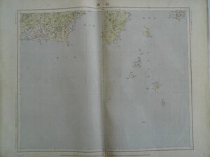 地図　静岡　1/50万　大正11年　静岡県