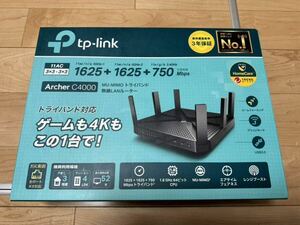 tp-link Archer C4000 / AC4000 MMU-MIMO トライバンド無線LAN ルーター 