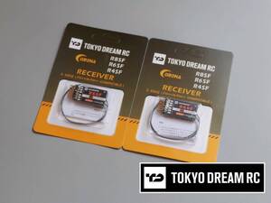 【TokyoDream】Corona R6SF 6CH「S.BUS」受信機 2個セット 軽量・薄型 2.4G Futaba 双葉 互換 FHSS/S-FHSS 日本語説明書付 @03