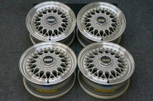 J 663【希少】BBS RS224　PCD100　6J+40　当時物　ロードスター　軽カー