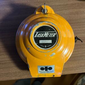 美品！トーヨー タスクメーター 除雪 METER稼動品 TASK METER 建設機械 TOYO 24V 小松純正　コマツ　KOMATSU