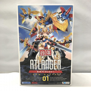 【中古】キャラプ）アオシマ 合体 アトランジャー 合体ロボット ACKS GR-01 プラモデル　美少女 ７０年代[240015257473]