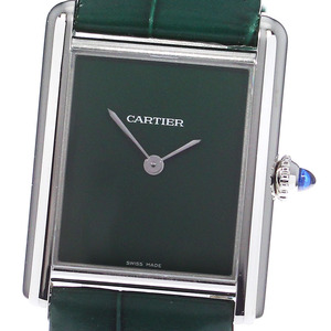 カルティエ CARTIER WSTA0056 タンクマスト LM クォーツ メンズ 美品 _800724