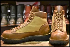 【7.5EE 良品 白タグ】Danner ダナーライト 30420X ブラウン ゴアテックス GORE-TEX ハイキング 編み上げ レースアップ ブーツ HOPESMORE【FA117】