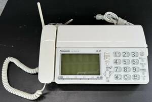 動作品　Panasonic パナソニック KX-PZ610-W ホワイト FAX電話機 親機のみ