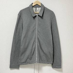 HELMUT LANG スウェット ジップ ブルゾン グレー Lサイズ ヘルムートラング ジャケット archive 4080147