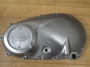 中古部品入庫　美品 トライアンフ TRIUMPH ボンネビル ボバー/T120 純正 エンジンカバー クラッチカバー