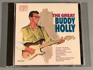 CD(輸入盤)■バディ・ホリー BUDDY HOLLY／THE GREAT■良好品！