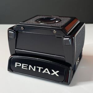 【中古品】 PENTAX 67用 ウエストレベルファインダー 折りたたみピントフード ペンタックス 6x7