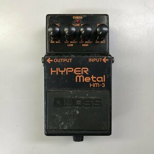 ジャンク BOSS ボス HM-3 HYPER METAL ハイパーメタル エフェクター ディストーション 通電不可 現状品 楽器/904