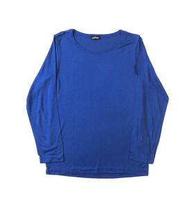 tricot COMME des GARCONS トリコ コムデギャルソン AD1991 レーヨン 長袖 Tシャツ カットソー トップス インサイドアウト 青 送料250円