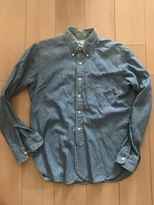 【Engineered Garments】エンジニアードガーメンツ 19 Century BD Shirt シャンブレー ボタンダウン シャツ USA製 長袖 S B.Dシャツ