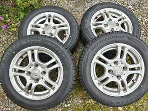 【希少品・山あり】Team Sparco　VRX2 PCD100 155/65R13