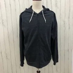 【フォロー割引20%】 OLD NAVY メンズ ジッパー付き パーカー 黒 XXL 【b0408】