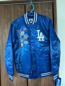 ドジャース Dodgers スタジャン ジャケット　パッチ付き　サイズL