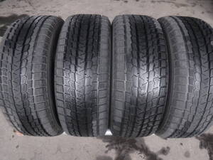 P1979　送料無料! 4本SET価格! バリ山 スタッドレス 265/60R18 ヨコハマ iceGUARD G075 265/60/18 265/60-18 エアーチェック済!