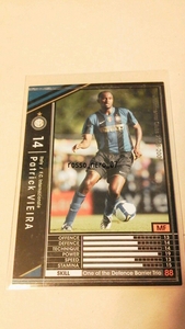 ☆WCCF2008-2009☆08-09☆251☆黒☆パトリック・ビエラ☆インテル☆Patrick Vieira☆F.C. Internazionale☆