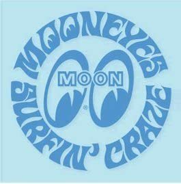 ムーンアイズ MOONEYES Sticker ステッカー Surfin