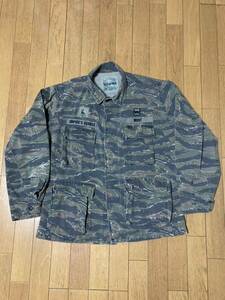 WTAPS BDU ファティーグジャケット M BUDS 迷彩 タイガーカモ タイガーストライプ サンダーボルト フィールドジャケット ビンテージ 初期