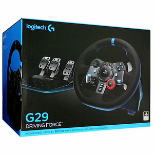 【中古】Logicool G29 Driving Force W-U0002 海外版 本体いたみ 元箱あり [管理:1350011086]