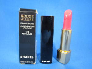 未使用品 CHANEL シャネル ルージュ アリュール 138 FOUGUEUSE リップ リップスティック 口紅 ピンク #3673