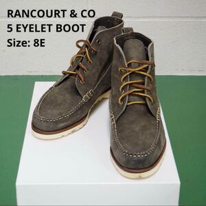 RANCOURT&CO ランコート ブーツ 8E 検ラッセルモカシン オールデン　クオディ　ユケテン　 レッドウィング　ラルフローレン