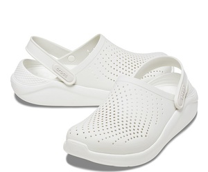 CROCS LiteRide Clog　健康サンダル 白系　28ｃｍ