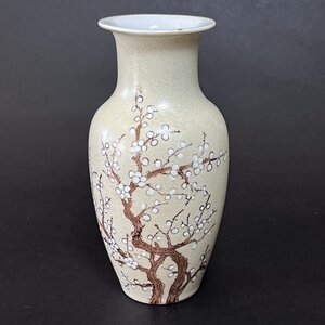 ◆ 香港絵付 日本製陶磁器 花瓶 花器 民芸品 古玩 ◆