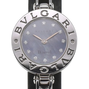 ブルガリ BVLGARI BZ22S B.zero1 12P ダイヤモンド クォーツ レディース 美品 P#135146