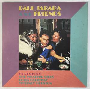 ポール・ジャバラ ＆ フレンズ (Paul Jabara & Friends)、ホイットニー・ヒューストン参加 / ハレルヤ・ハリケーン 国内盤LP CS 帯無し