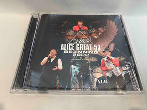 アリス CD ALICE GREAT 50 BEGINNING 2022 LIVE at TOKYO ARIAKE ARENA(2SHM-CD)