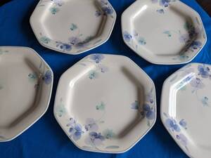 送料無料★★ノリタケ Noritake CRAFTONE　８７４５/1　MORNING　SONG　５枚セット ★