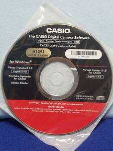 CD009 カシオ　デジカメ用システムディスク CASIO Digital Camera Software youtubeアップローダーなど収録　盤面キレイ　まとめ取引歓迎