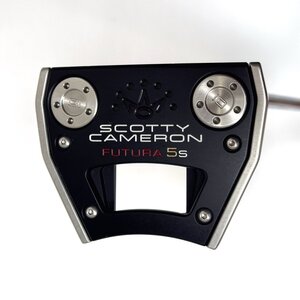 1円/中古美品★Scotty Cameron スコッティ キャメロン FUTURE 5S フューチュラ パター35inch オリジナルスチールシャフト★