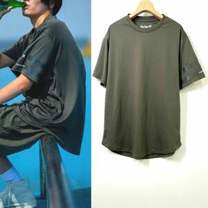 nonnative ノンネイティブ Hurley ハーレー SURF TEE POLY JERSEY Tシャツ M UPF50+ GRY グレー TOPS トップス